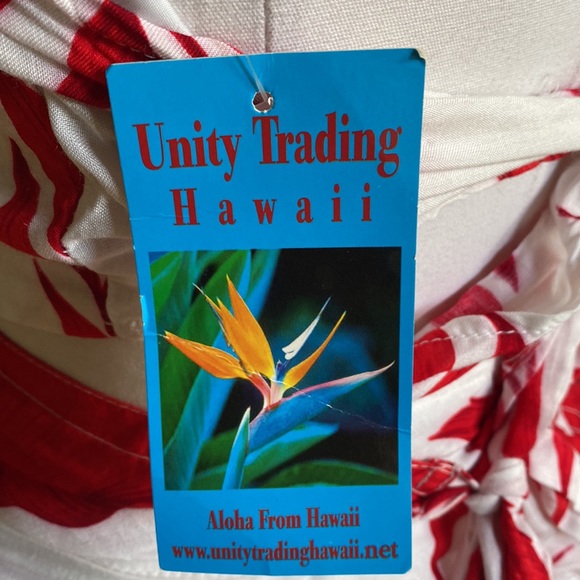 UNITY TRADING HAWAII TWO PIECE TOP & SKIRT ONE SIZE NEW BEACH SWIM NEW - Picture 2 of 9